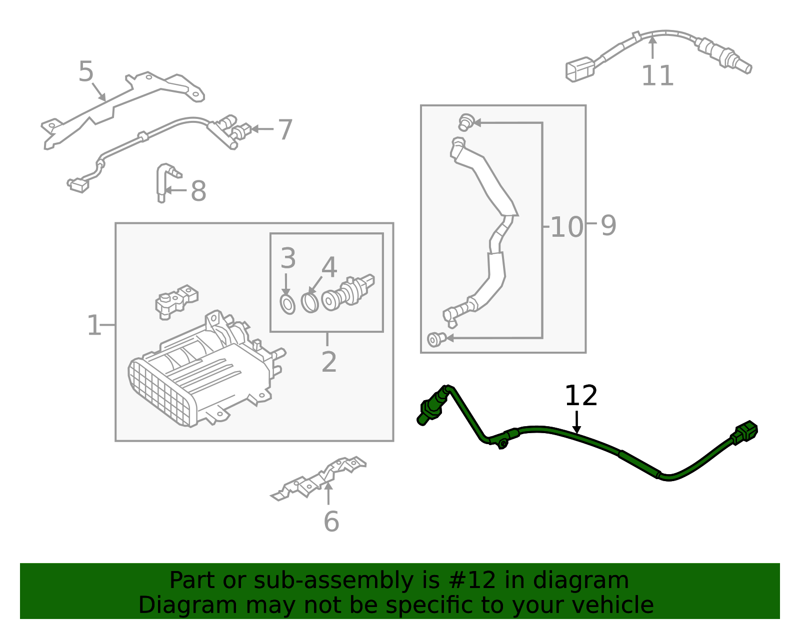 PY8W-18-86Z - Oxygen Sensor - 2016-2018 Mazda | Mazda Parts Factor