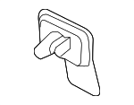86636SJ020 - Body: Washer Nozzle for Subaru Image