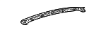 4D0813725 - Body: Rear Sill Plate for Audi: A8, A8 Quattro, S8 Image