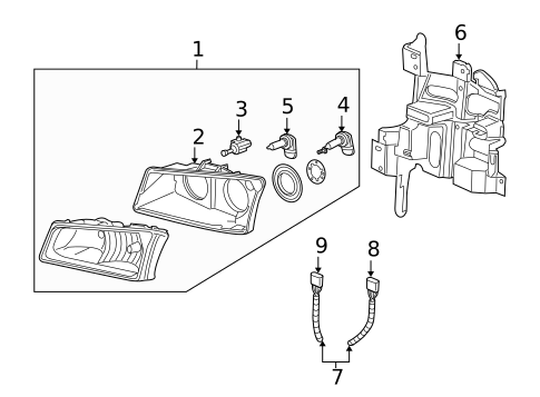Electrical Sockets for 2007 Chevrolet Silverado 1500 Classic #1