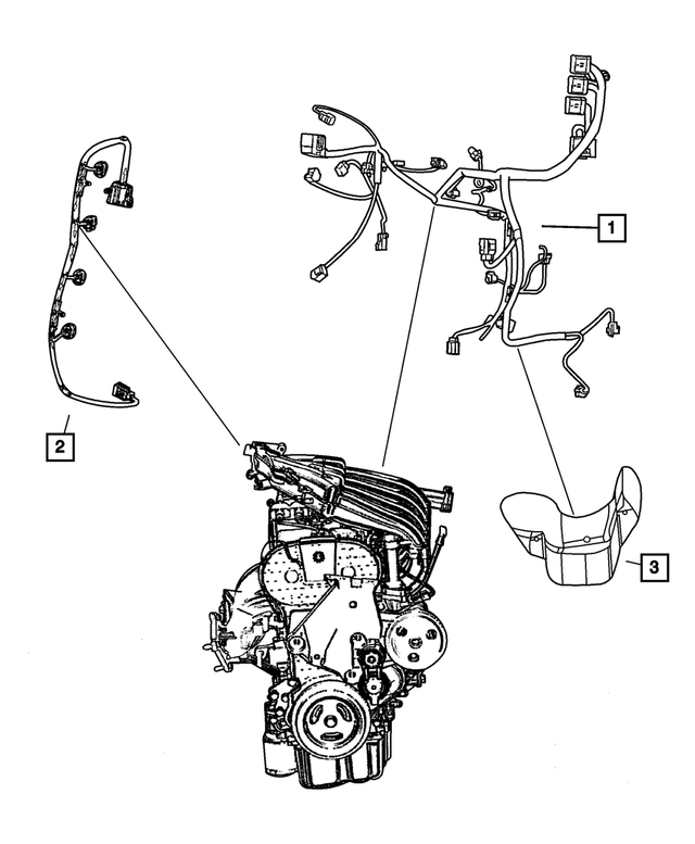 4671701AF - Electrical: Wiring Shield for Mopar Image