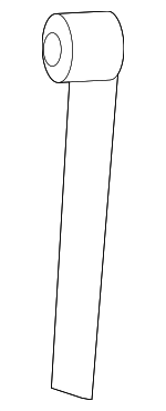 992813881 - Body: Drain Tube for Porsche Image