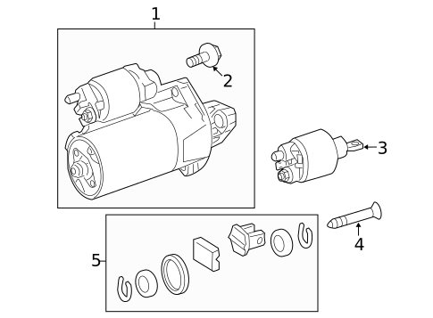 Starter for 2014 Mercedes-Benz C63 AMG #0
