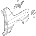 8941984440 - : Pocket for Isuzu Image