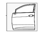 670020E070 - Body: Door Shell for Lexus: RX350, RX450h Image