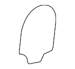 879120E010 - Body: Outer Panel Protector for Lexus: RX350, RX450h Image