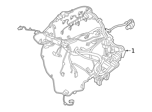 Wiring Harness for 2021 BMW 530i #0