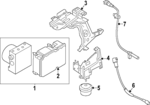 NK4Z2B373D - Electrical: ABS Control Unit for Ford Image