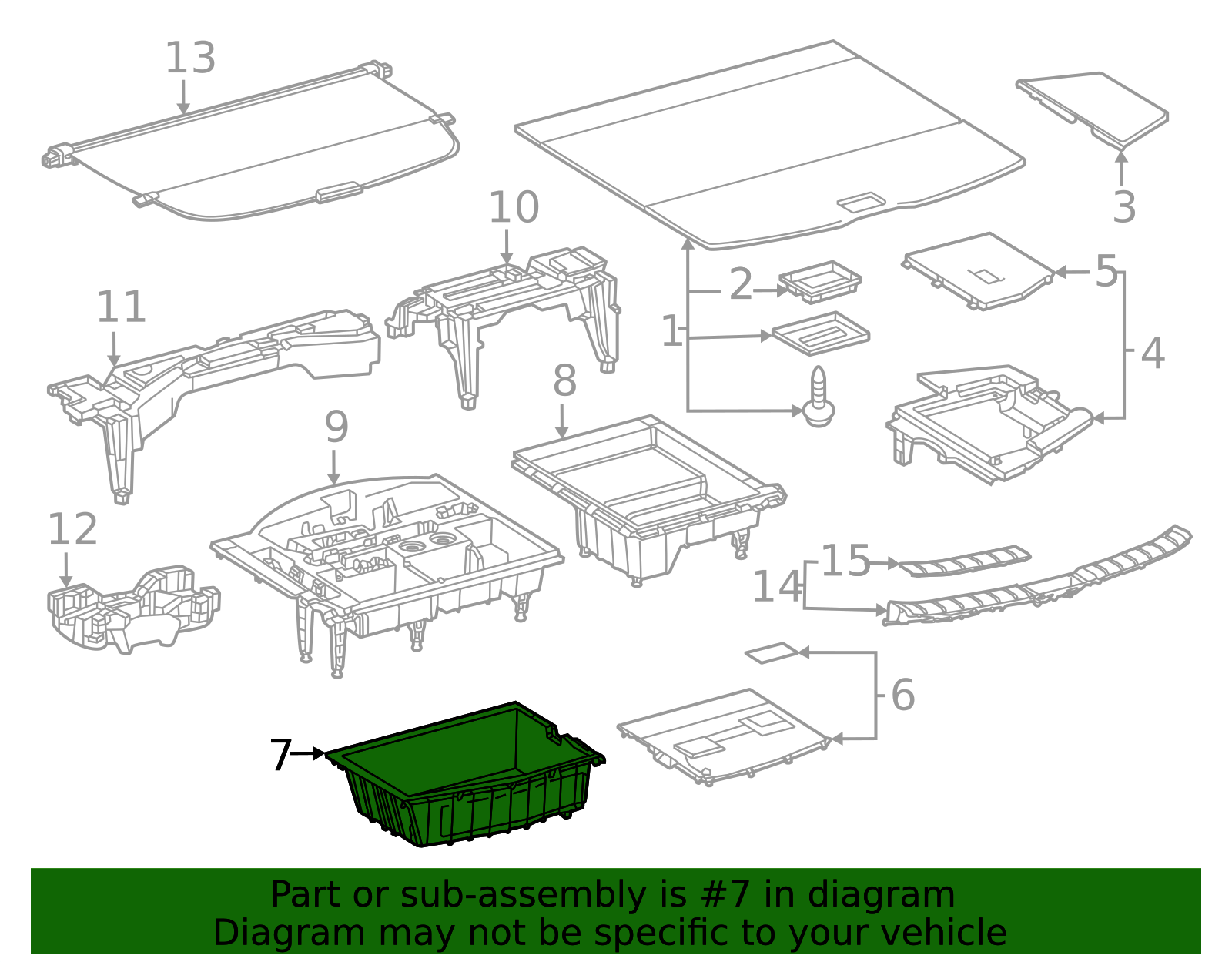 64993-48200 - High-Quality Trunk Floor Storage Box for 2023-2024 Lexus ...