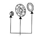 84868130 - Driveline &amp; Axles: Drive Shaft Flange Yoke for GM Image