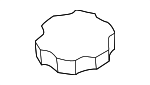 5853107000 - Body: Reservoir Cap for Kia: Cadenza, Forte, Forte Koup, Forte5, Optima, Rio, Rio5, Rondo, Sedona, Soul, Sportage, Telluride Image