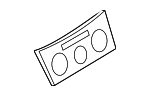 3C88631003H5 - Body: Face Plate for Volkswagen Image