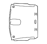 1CR86BD1AA - Body: Headliner for Dodge: Ram 1500, Ram 2500, Ram 3500 Image