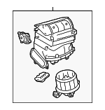 8713012551 - HVAC: Blower Assembly for Toyota Image