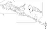 5361030AA01 - Steering: Inner Tie Rod for Honda: Accord Image
