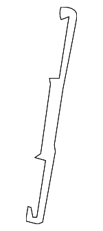 LR002526 - Brakes: Brake Pads Spring for Land Rover: LR2, Range Rover Evoque Image