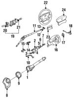 154100021 - : Upper Shaft Snap Ring for Infiniti Image