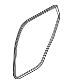 83110DW000 - Body: Weather-strip On Body for Kia Image