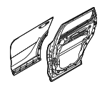 77003DW000 - Body: Door Shell for Kia Image