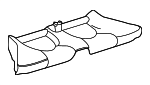 C2N2924CDY - Body: Seat Cushion for Jaguar Image
