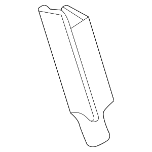 AL3Z7B147B - Cooling System: Transmission Oil Cooler Line Bracket for Ford Image