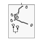 L5181538XE - Cooling System: Reservoir Hose for Mazda: 6 Image