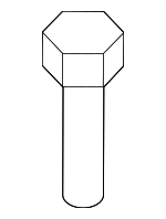994590616 - Cooling System: Bracket Bolt for Mazda: 3, 5, 6, CX-9, MX-5 Miata Image