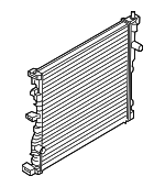 L1MZ8005P - : 2021-2024 Ford - Radiator for Ford: Explorer, Police Interceptor Utility Image