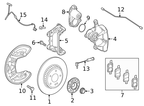 Brake Components for 2018 Mercedes-Benz E43 AMG #0