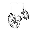 BX598070 - Suspension: Couple &amp; Flange for Audi Image
