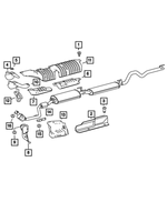 5174467AA - Exhaust: Screw for Mopar Image