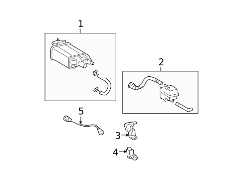 Emission Components for 2009 Toyota Avalon #0