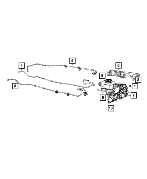 Power Brake Booster for 2017 Chrysler Pacifica #1