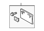 5211430210 - Body: License Bracket for Lexus: GS350, GS450h Image