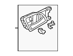 72120TK8A01ZD - : Handle, Inside for Honda: Odyssey Image