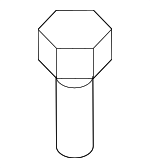 FYP500110 - Body: Instrument Panel Screw for Land Rover: LR3, Range Rover Sport Image