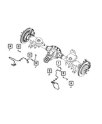 68349028AB - Electrical: Cable Mounting Bracket, Right for Jeep: Gladiator Image