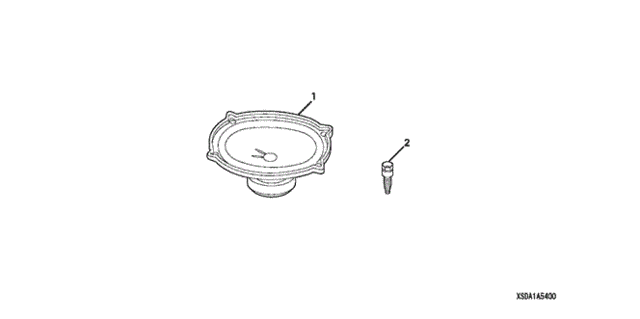 Rear Speaker for 2006 Honda Accord #0
