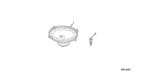90132SV4003 - Accessory Components: SCREW, ET (5X16) for Honda Image