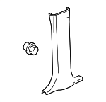 10384117 - Body: Lower Center Pillar Trim for Chevrolet: Colorado | GMC: Canyon Image