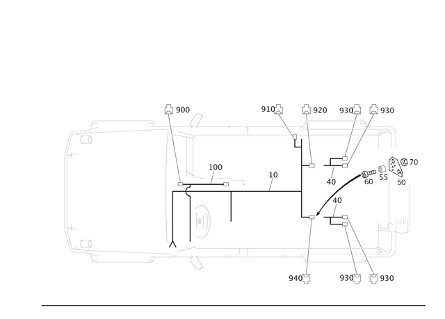 4638209401 - Electrical System: Electrical Wiring Harness for Mercedes-Benz Image image