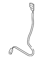 28023ZW80B - Body: Auxiliary Jack for Nissan: Frontier, NV200 Image