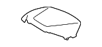 66180VC010 - Body: Cluster Visor for Subaru Image