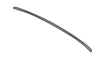66226FL000 - Body: Instrument Panel Seal for Subaru Image
