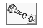 G2598071A - Suspension: Stub Shaft for Audi Image
