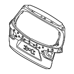 73700C6000 - : Lift Gate for Kia: Sorento Image