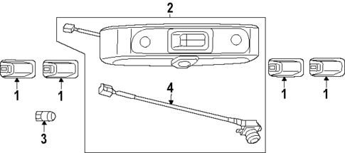 Roof Lamps for 2024 Ram ProMaster EV #0