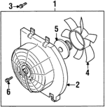 8971432560 - : Condenser Fan Shroud for Isuzu Image