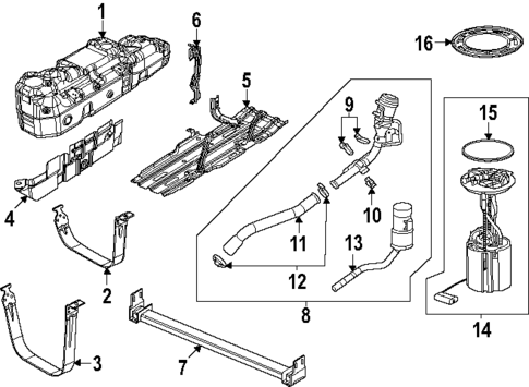 Fuel System Components for 2025 Ram 1500 #0