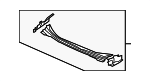 7405A058 - Body: Cowl Grille for Mitsubishi Image